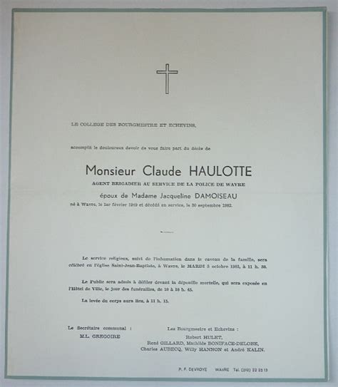 Claude Haulotte (Page 1) — Slachtoffers — Bende。